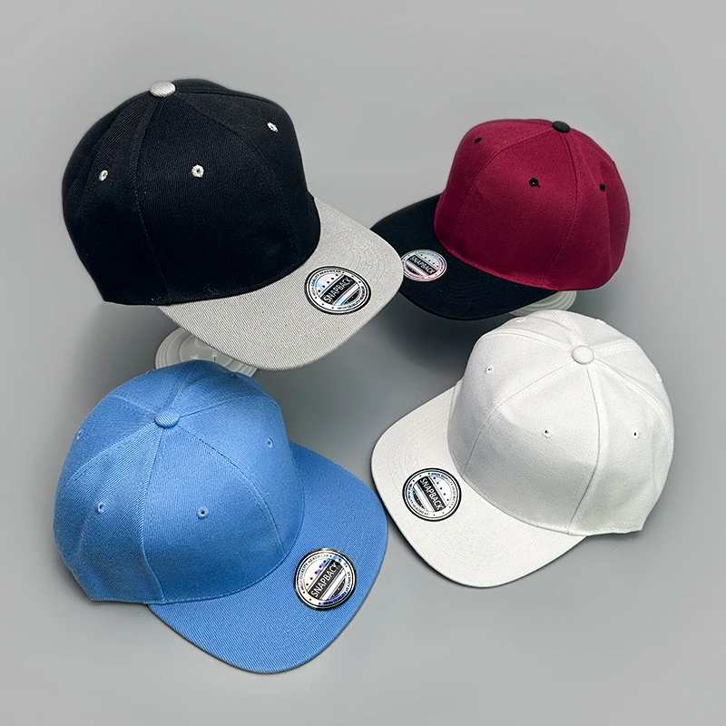 

Color Block Solid Simple Baseball Hats New Unisex Breathable Hip Hop Sunshade Personal Versatile Flat Eave Fashion Peaked Caps