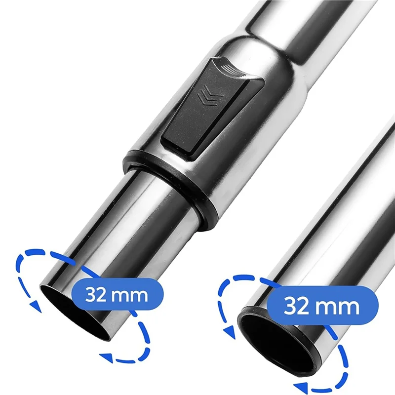 A83X-3X 진공 청소기 튜브 텔레스코픽 튜브, 32Mm 연결 범용 파이프, 대부분의 모델에 적합, 진공 청소기 튜브