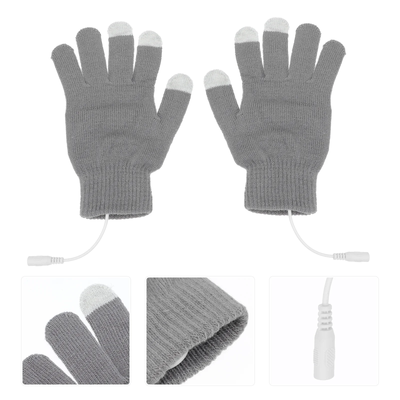 Heated Gloves for Touch Screens Waterproof Winter Thermal Heating Mitten Unisex Cotton Hands Warmer Moisturizing