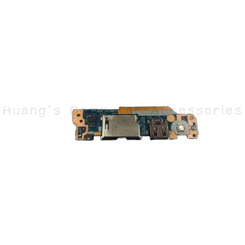 SS+New USB SD Card Reader Power Button Board NS-F332 For Lenovo IdeaPad Slim 3 14AMN8 Laptop Small IO Circuit Board