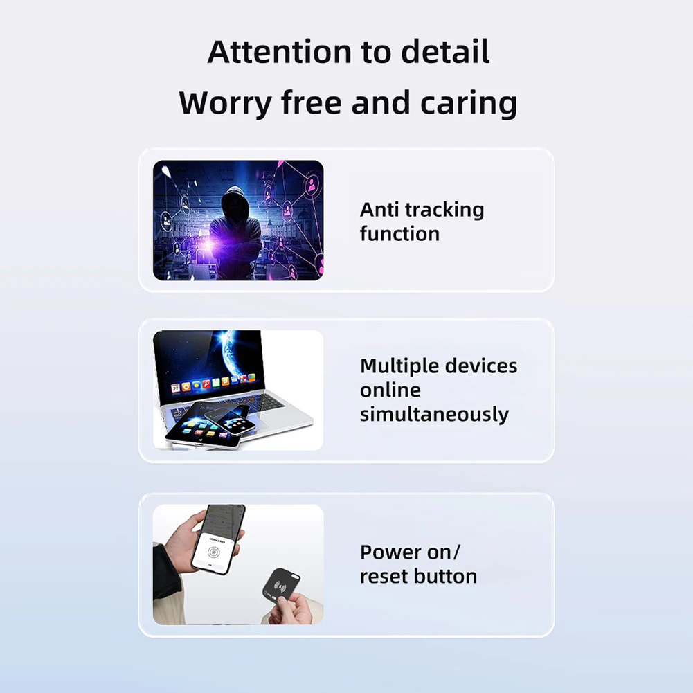 بطاقة تتبع رفيعة للغاية للشحن اللاسلكي مقاومة للماء تعمل من Apple Find My Ultra Thin Tracker لتتبع المحفظة بدون جهد