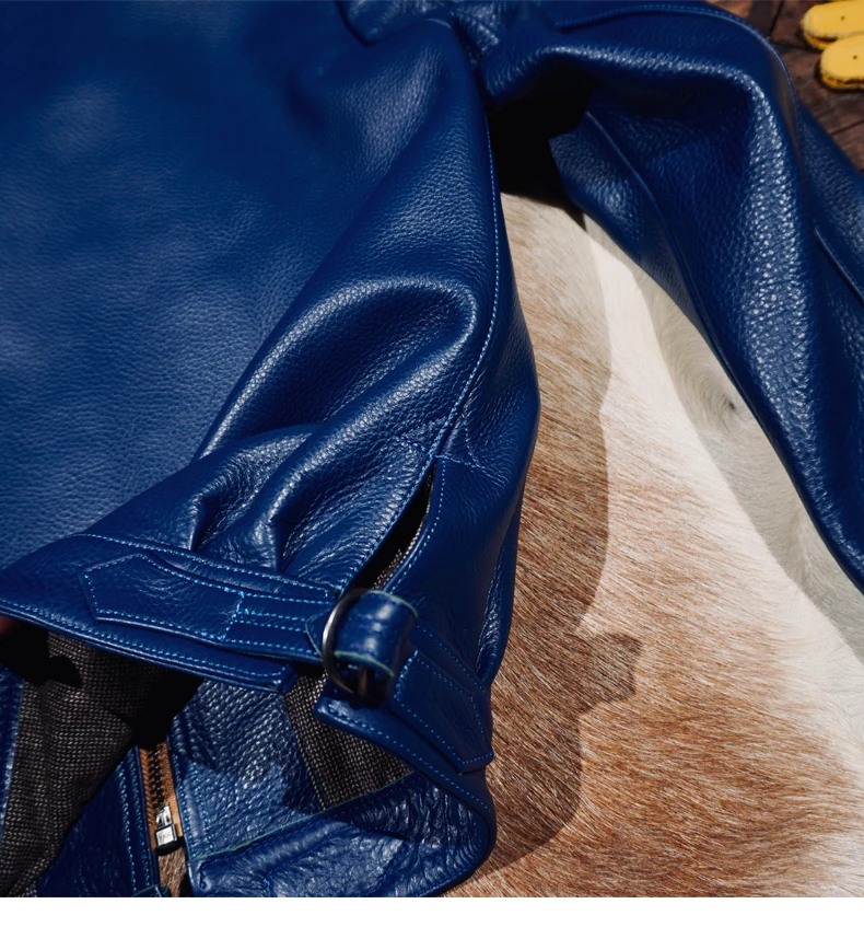 خياط براندو 1.6 مللي متر كامل الحبوب الخضار المدبوغة جلد البقر الوزن الثقيل الرجال قصيرة هارتمان الكلاسيكية جلد طبيعي سترة الطيار