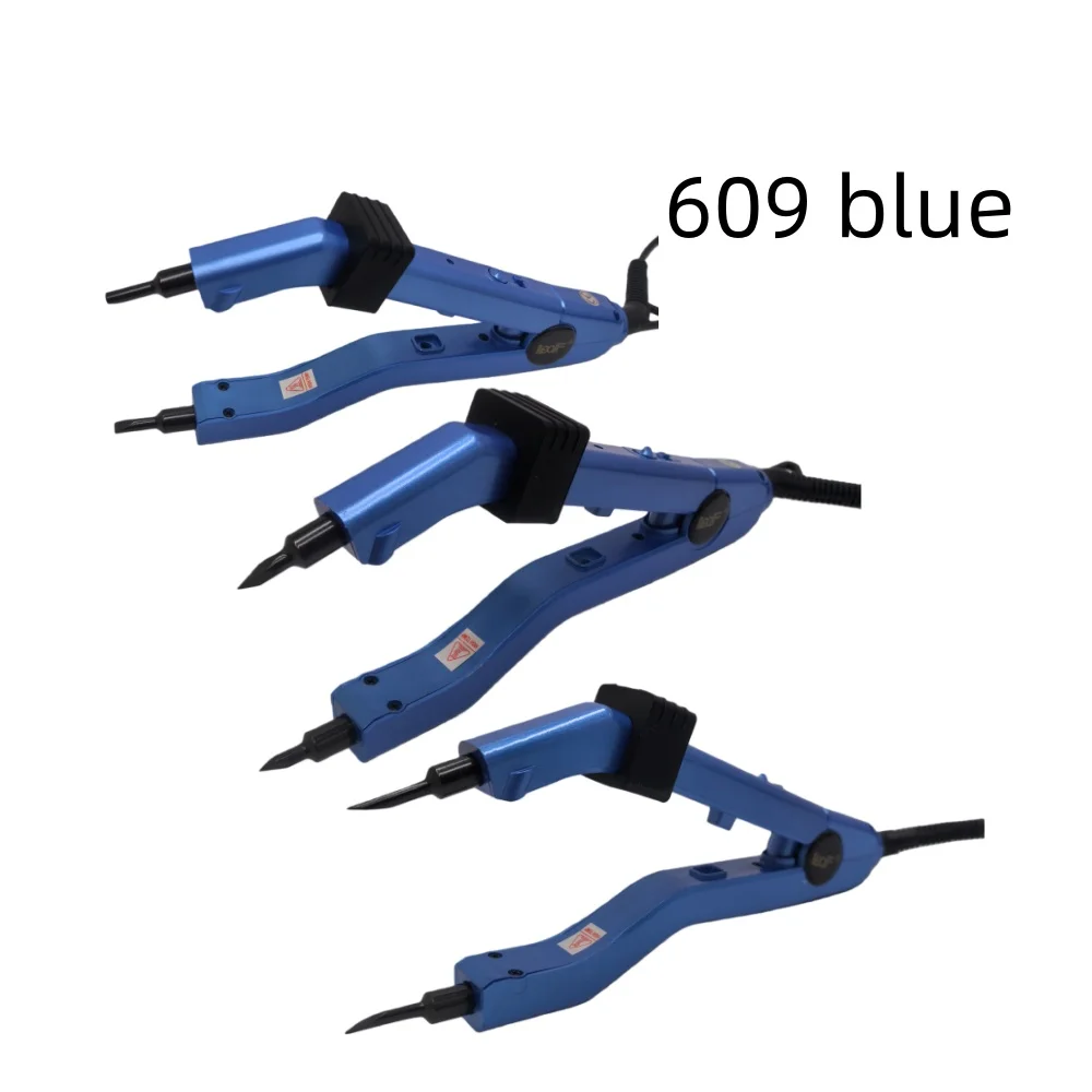 

609 Blue Series High-Temperature Mini Hair Extensions Seamless Hair Styling Tools for Perfect Hairdressing