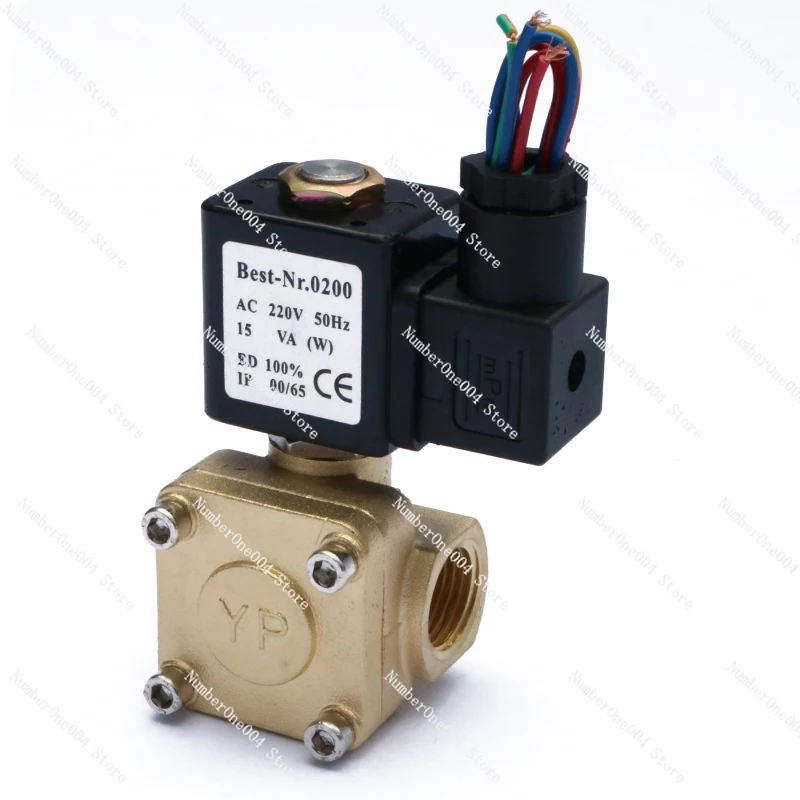 Two-Position Two-Way Diaphragm Solenoid Valve 4-Minute Normally Closed Water Valve Air Compressor Air Valve Ac220vdc24v