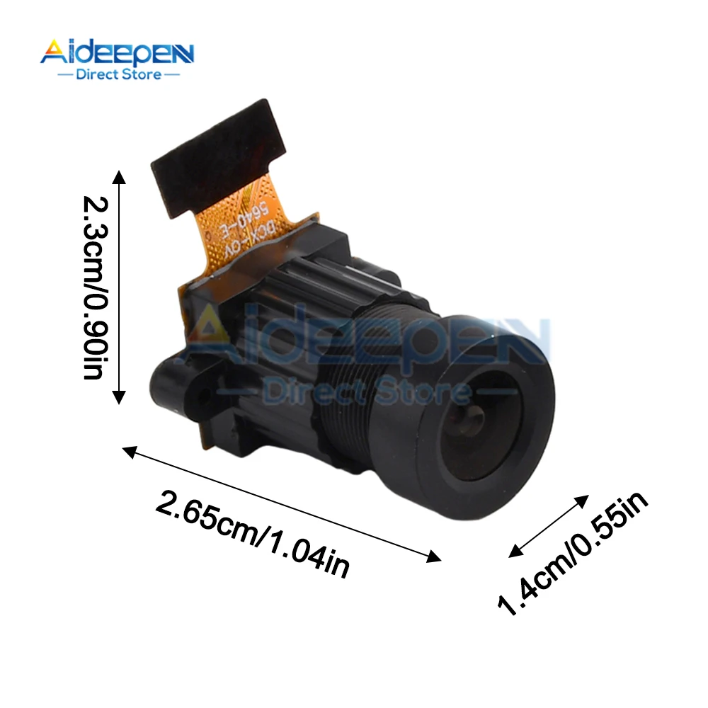 OV5640 21MM Camera Module for ESP32-CAM Camera Module 5 Million Pixels 65 100 130 Degree 24PIN 0.5MM Pitch 2.1CM 5MP New