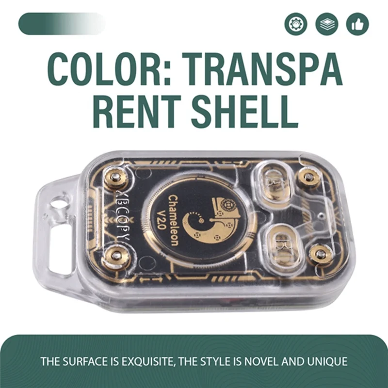 【RECOMENDAR】Chameleon Ultra V2.0 RFID قارئ الرقائق الذكية المحاكي NFC الناسخ 125K 13.56Mhz بطاقة فك التشفير + 5XUID المفاتيح #5