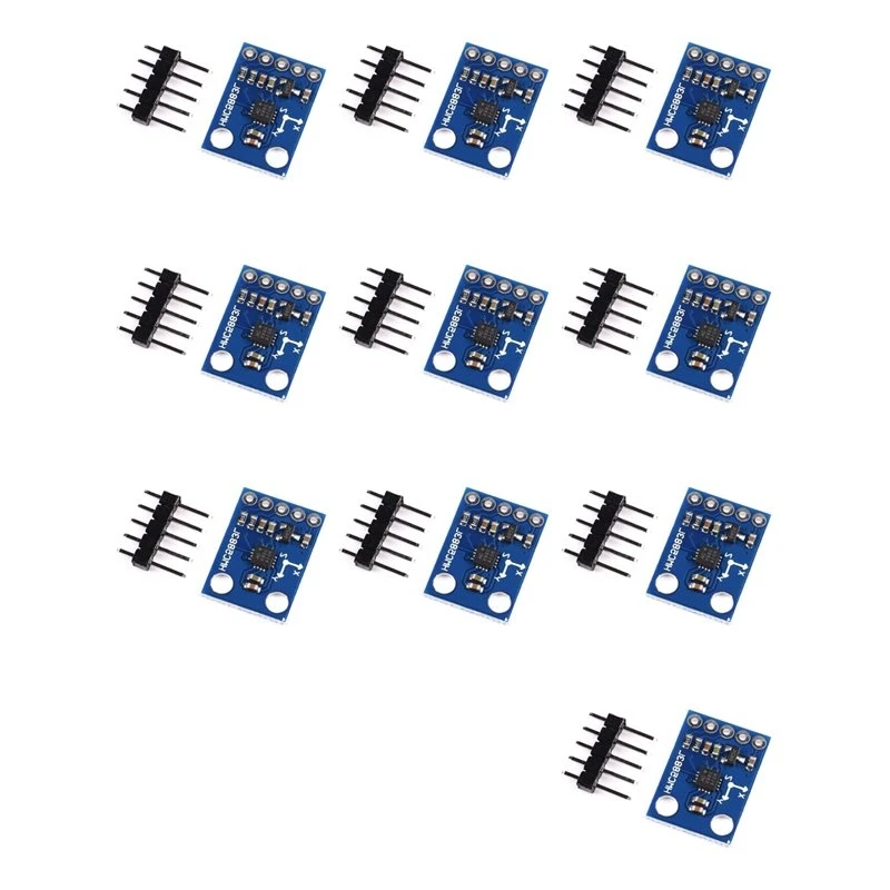 T23C 10X GY-273 HMC5883L Triple Axis Compass Magnetometer Sensor Module 3V-5V Three Axis Magnetic Field Module For Arduino