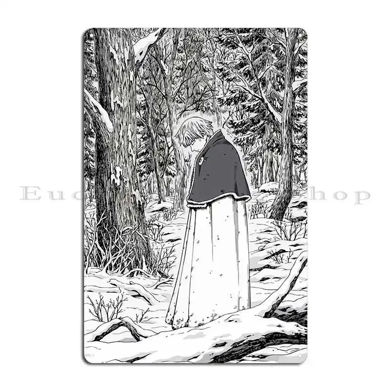 Vinland Saga Metal Sign Wall Mural Wall Plaque Custom Kitchen Club Tin Sign Poster