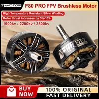 TMOTOR F80 PRO FPV 1900KV/2200KV/2500KV Brushless Motor for RC Models Drone Compatible with 220 250 FPV Racing Frame