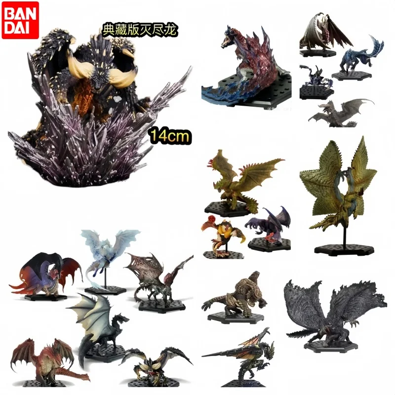 

Monster Hunter World Figure Plus All Dragon Rathalos Nergigante Nargacuga Zinogre Kushala Daora Xenojiiva Figure Model Gift Toys