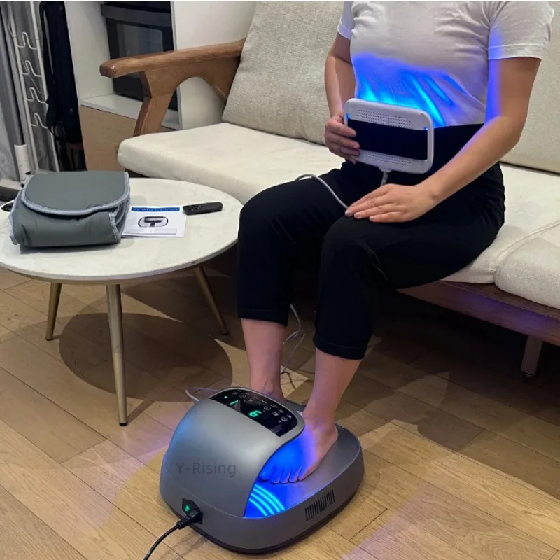 Urządzenie do masażu stóp termicznych metodą terahercowa RF Life Thz P01 z podczerwonym i niebieskim światłem, podwójne przełączanie, produkty do spa stóp, plazma do nóg Rep
