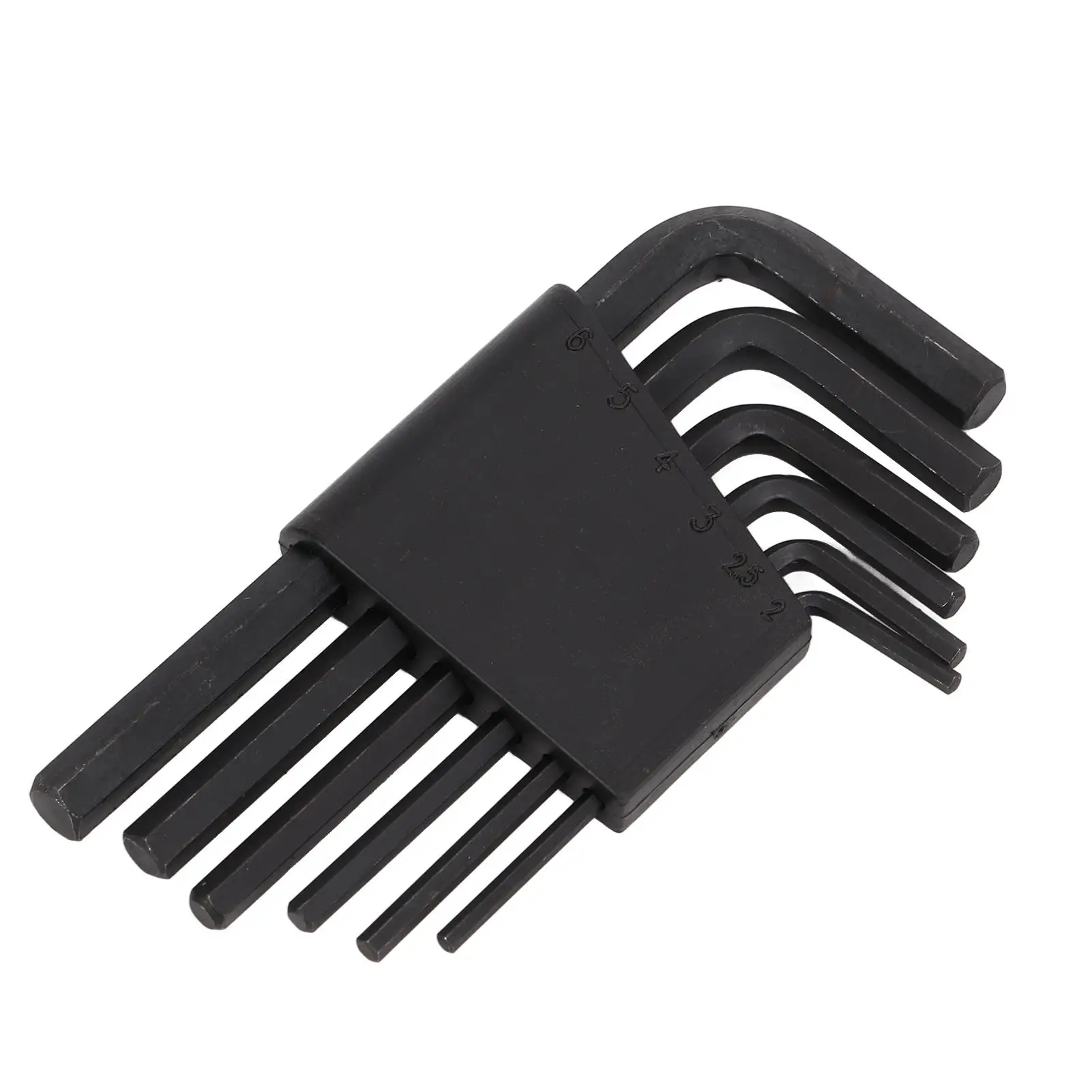 

Набор шестигранных ключей L-типа, прочный, прочный, прочный, 6, 5, 4, 3, 2,5, 2 мм, набор отверток для ремонта