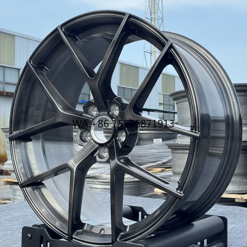 

Прямые продажи с завода: 19, 20, 21, 22, 24, 26-дюймовые моноблочные диски из сплава 6061-T6, кованые автомобильные диски 5x114.3, матово-черные, на заказ