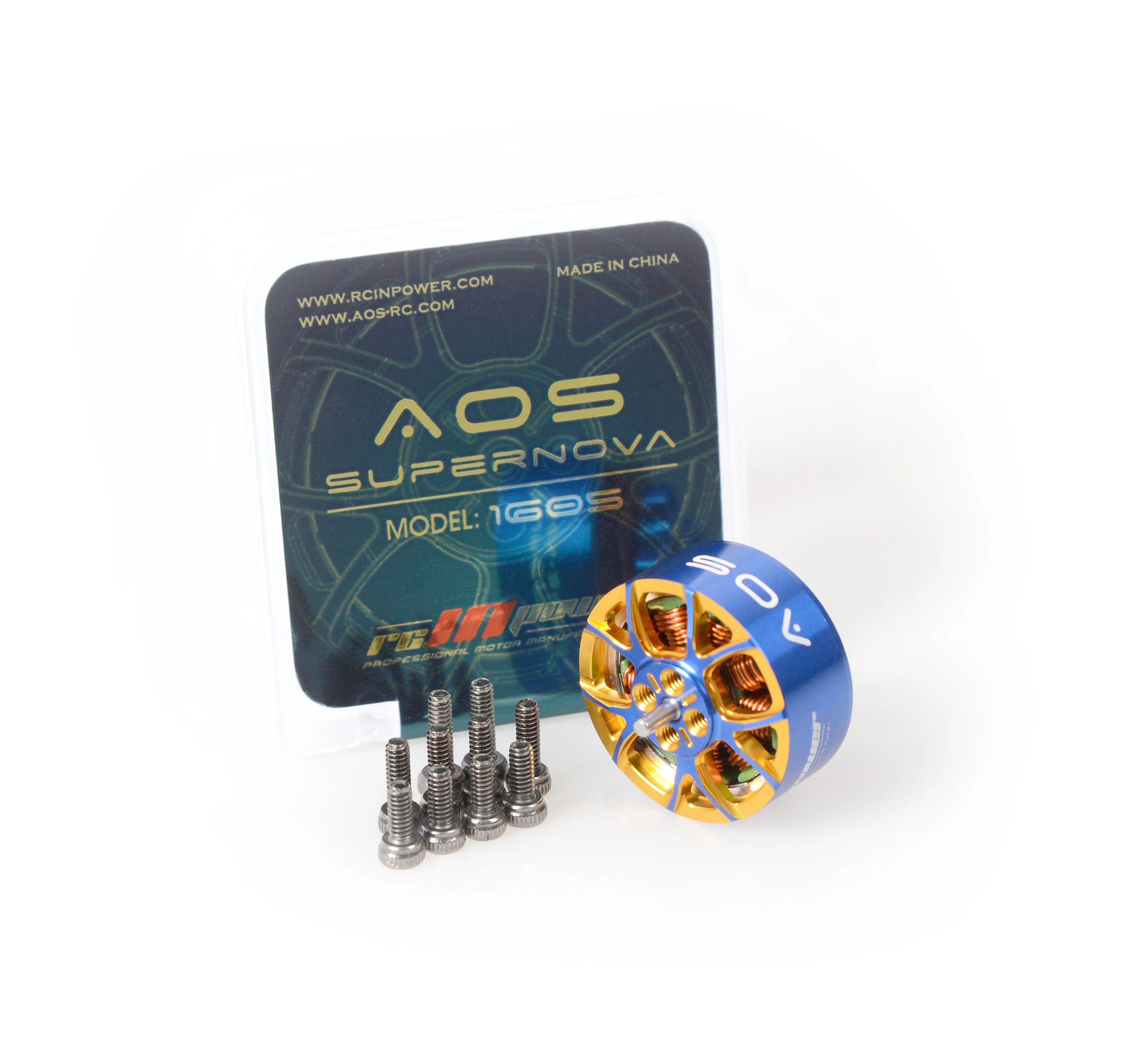 RCinPower AOS Supernova 1605 3900 KV-Motoren für 3,5-Zoll-Freestyle-Tri-Blade-Requisiten 4S FPV Racing Drone