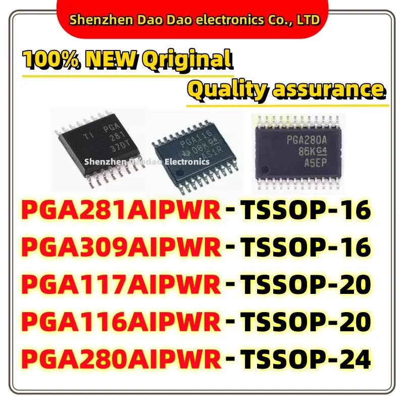 PGA281AIPWR PGA309 PGA117 PGA116 PGA280A AIPWR TSSOP chip IC new original