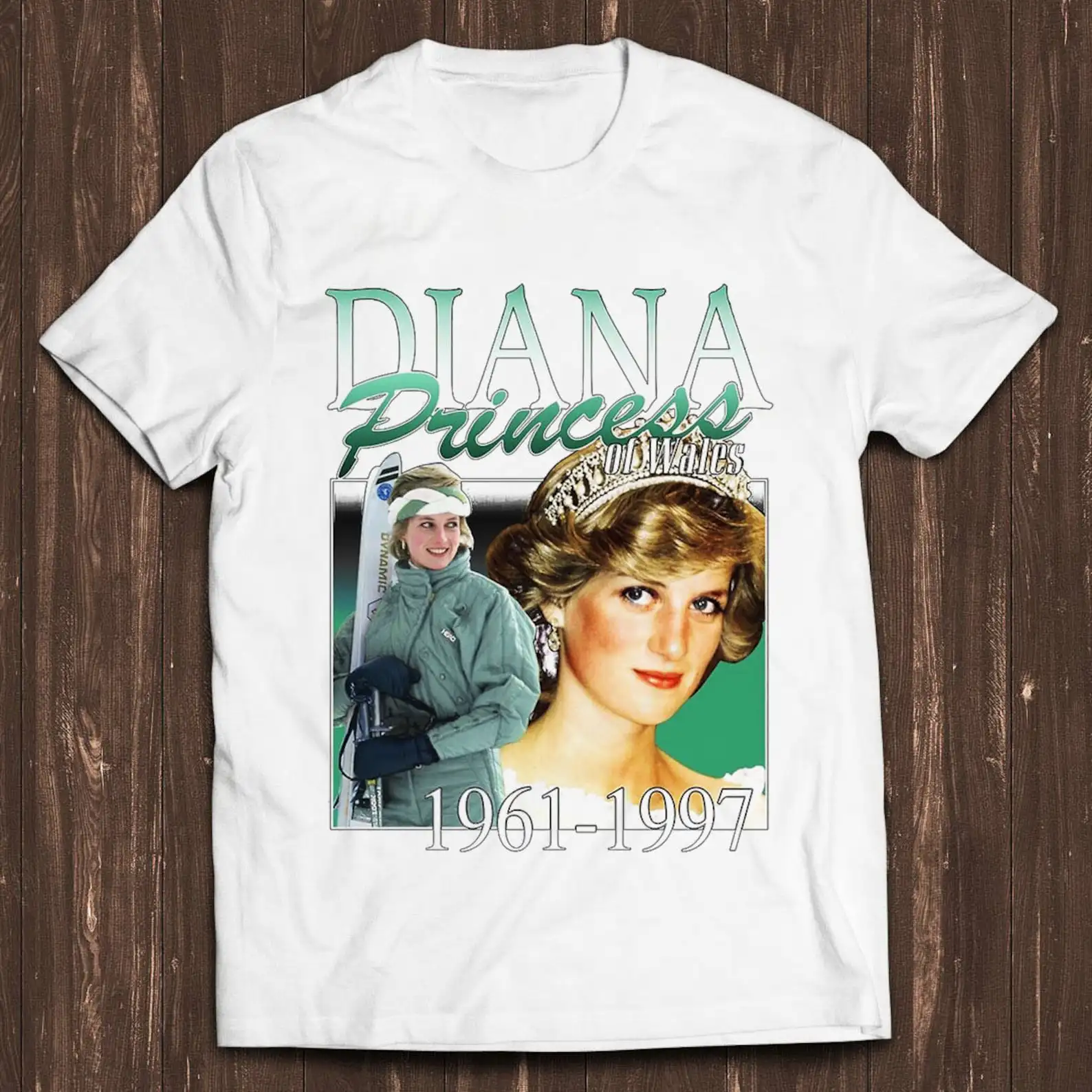 Lady Diana Princess Of Wales 90s Gift Tee Style Gamer Cult Meme Movie Music T Shirt C7236