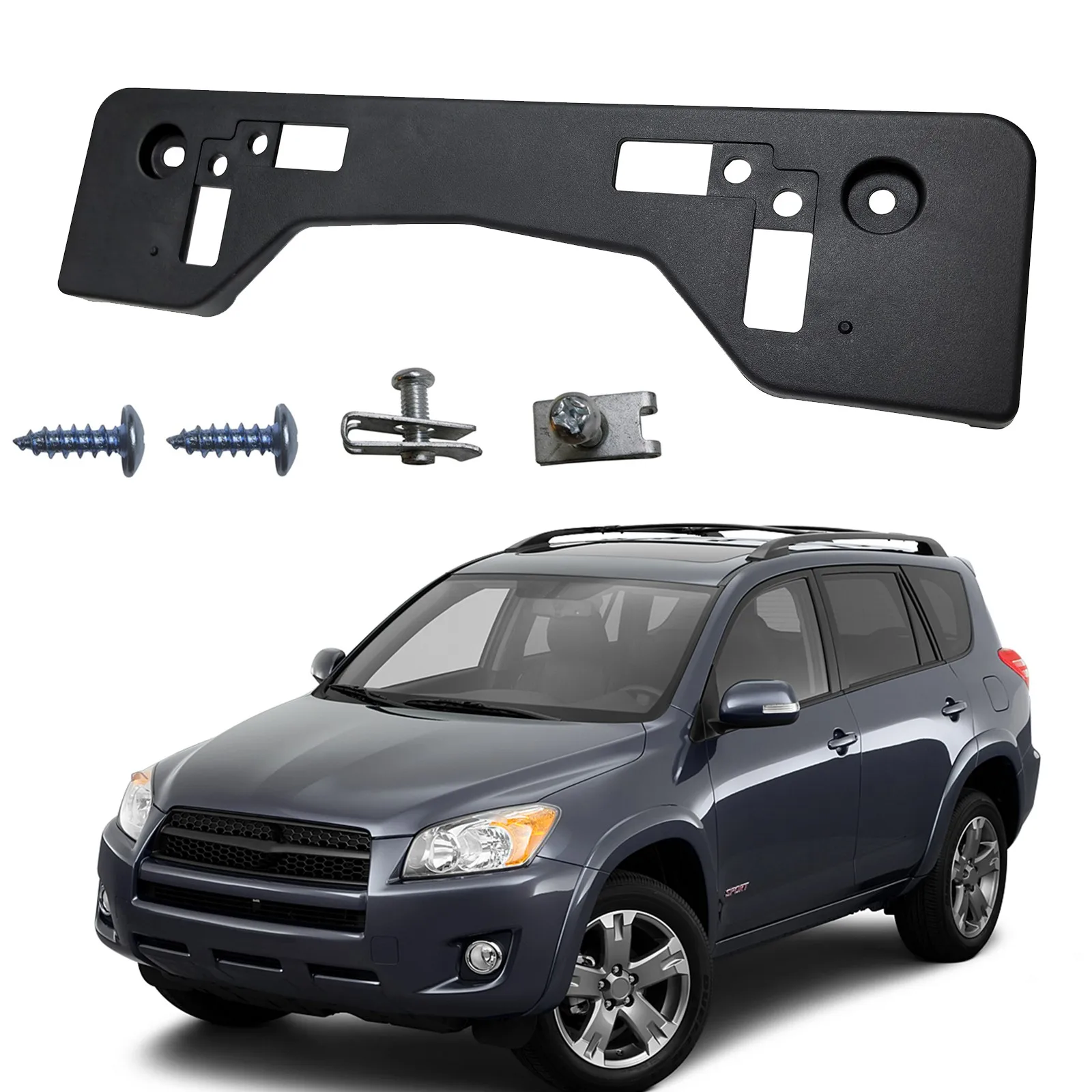 

For 2009-2012 Toyota RAV4 Front License Plate Frame Holder Mounting Bracket