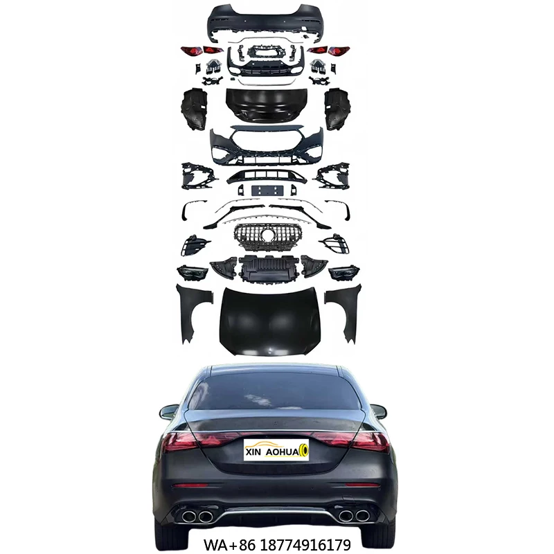 

Best price auto parts for W213 to W214 E53 non-destructive installation of old to new body kit