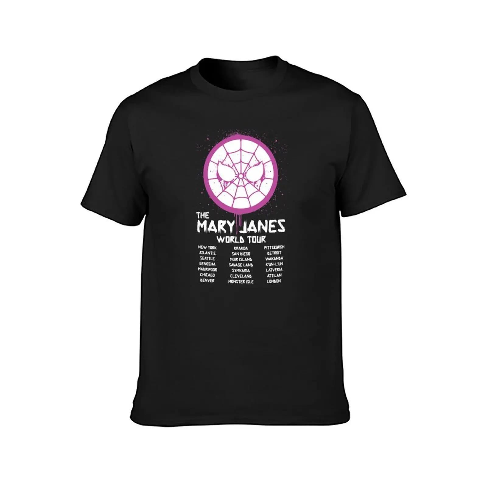 Mary Jane`s World Tour T-Shirt boys whites vintage tees mens champion t shirts