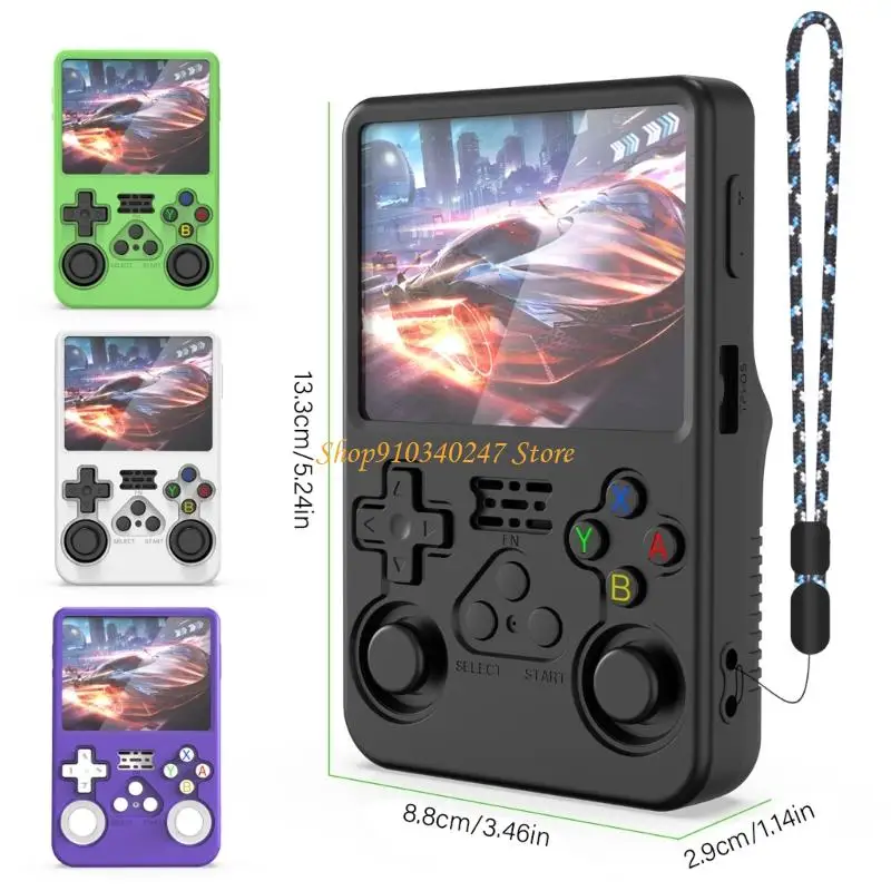 Q22A Portable Skin Shock -Resect Cover для консоли R36S Anverhemheld повышает сцепление