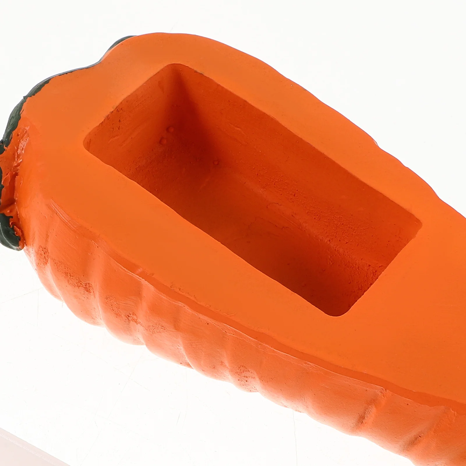 Weatherproof Resin Garden Key Box Carrot Shape Outdoor Hidden Key Hider Secure Yard Porch Decorative Safe Hidden Lock Box