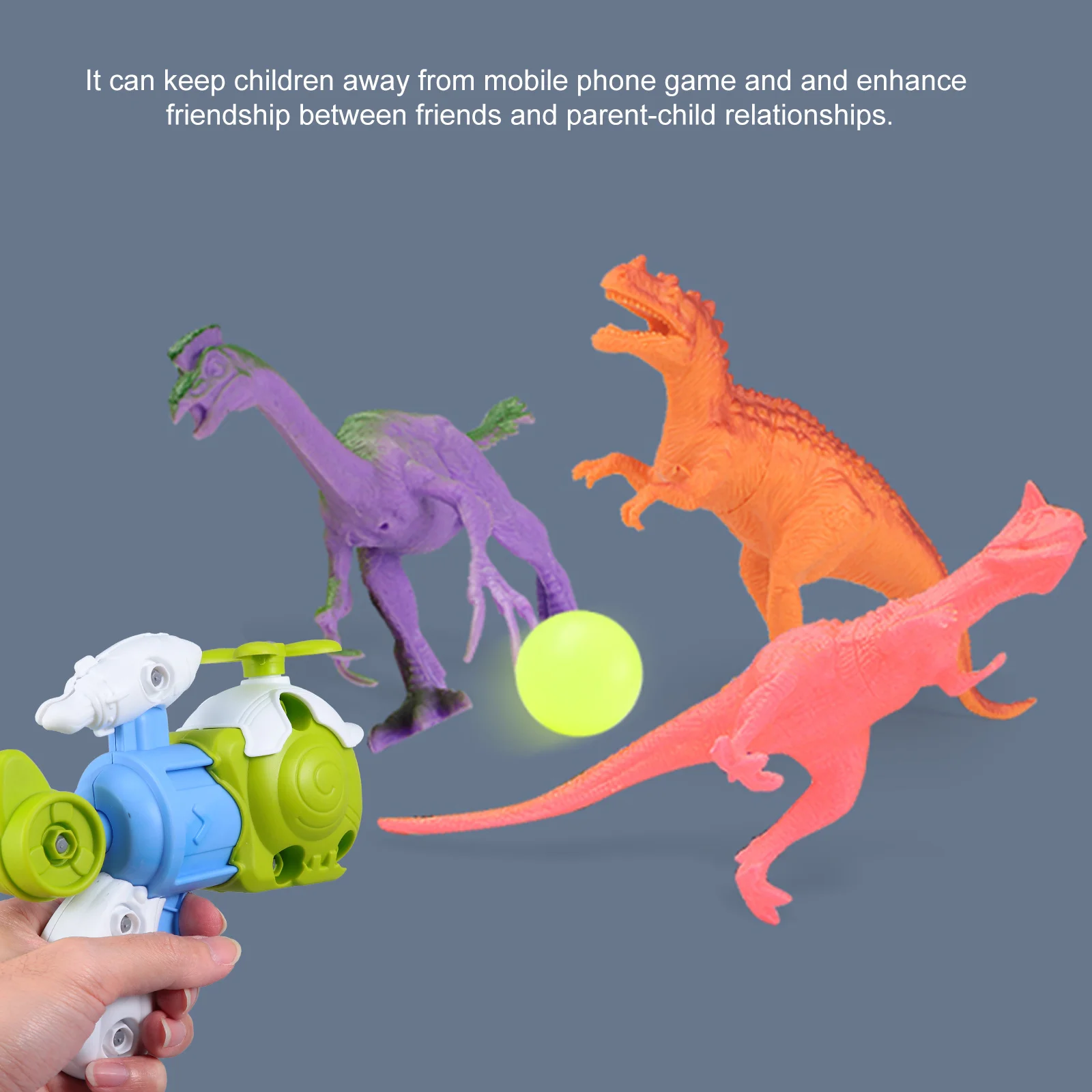 

1 set 1 Set Dinosaur Gun Take Apart Airplane Diy Assemble Shooting Educational Building For Kids Portable Lightweight