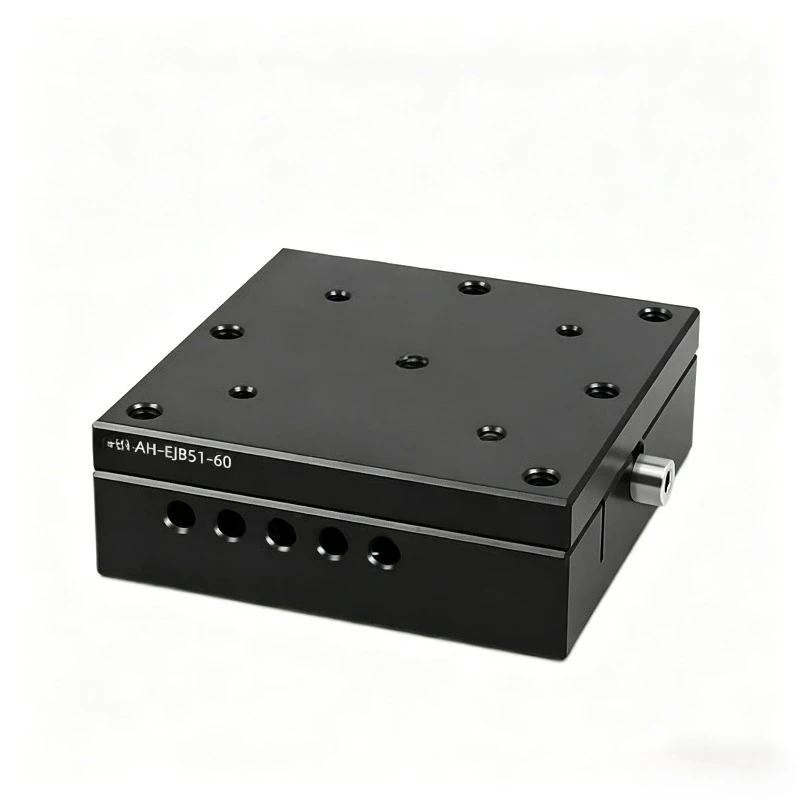 X-axis Dovetail Groove Platform XEEG Manual Displacement Screw Drive Fine-tuning Slide-AH-EJB51- 25/40/60