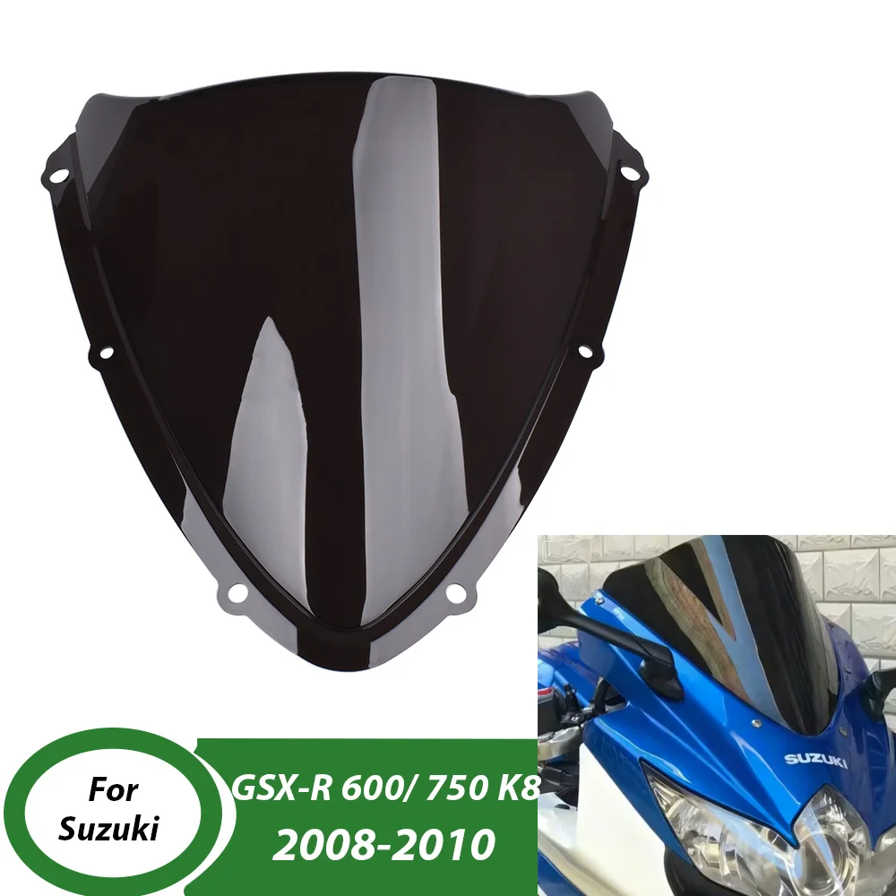 

Лобовое стекло мотоцикла, дефлектор, защита ветрового стекла для Suzuki GSXR 600 750 K8 2008-2010 GSXR600 GSXR 750 ﻿