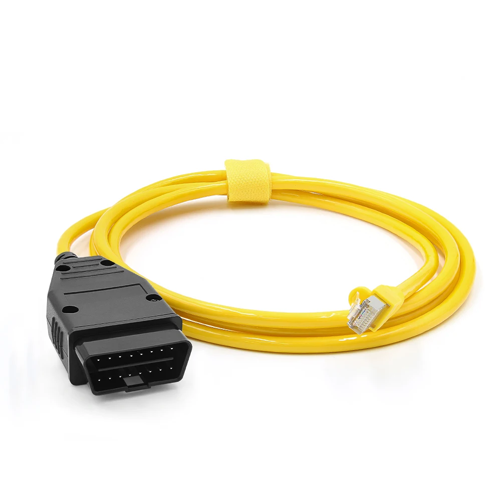 OBD2 Interface Cable ENET Interface Cable Coding For F-Series Refresh Data OBDII Auto Diagnostic Tool
