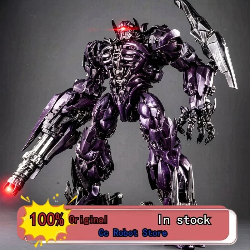 

[In Stock] Hot-Selling Toy Zeus Magic ZS01 Shockwave Transforming Toy Anime Model Figurine