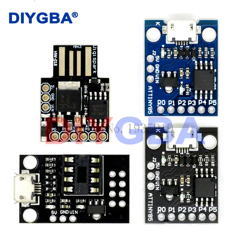 Digispark Kickstarter Micro Development Board ATTINY85/TINY85 ATTINY13A Module for Arduino IIC I2C USB