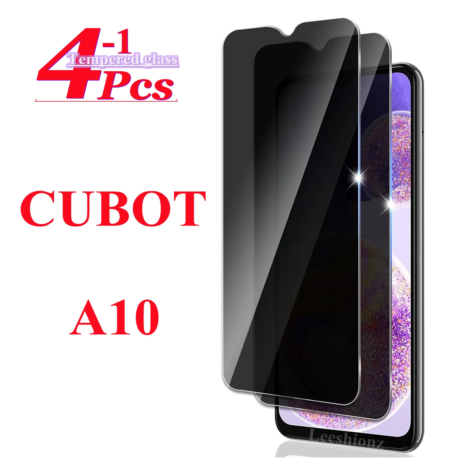 

For CUBOT A10 Privacy membrane Anti Spy Screen Protector Privacy Glass Film