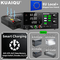 KUAIQU 15V 30V 60V DC Power Supply Variable Designed Exclusively for Battery Charging 20A 30A Fast Charging, Shipped From Poland