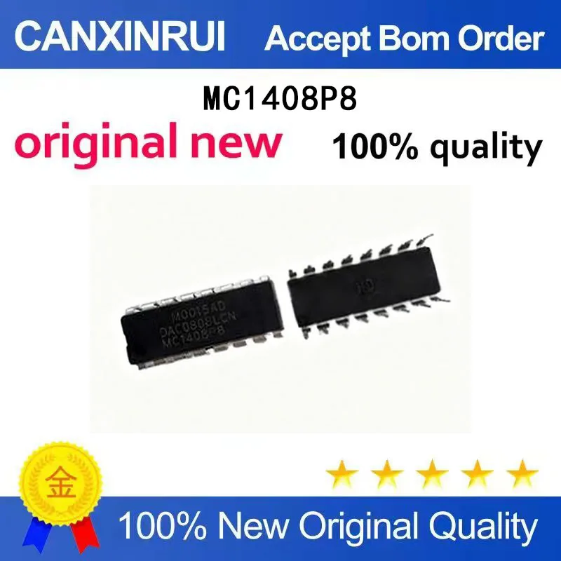 (5-100 Pieces) Brand new original MC1408P8 1408P8 DIP16 spot chip IC
