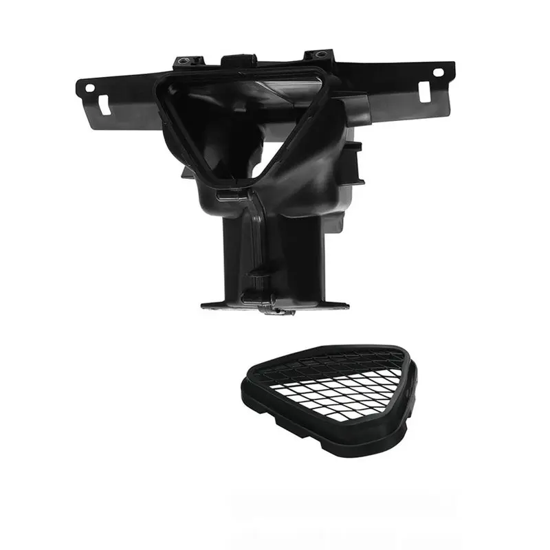 Motorcycle Front Ram Air Duct Ventilation Cover For Kawasaki