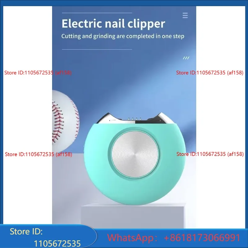 Intelligent electric nail clipper, portable fully automatic nail clipper, multifunctional nail polisher