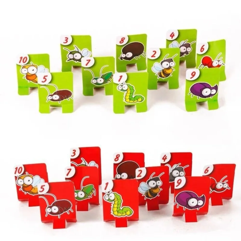 Frog Lizard Mask Wagging Tongue Lick Cards Board Games for Children Family Party Toys Antistress Funny Desktop Puzzle Game Toys view 3