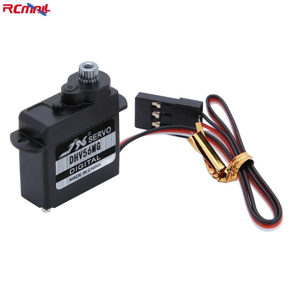 JXServo DHV56MG 5.6g Digital Servo 180 Degree High Voltage Metal Gear Coreless Motor Servo for Drones RC Car Helicopter Airplane