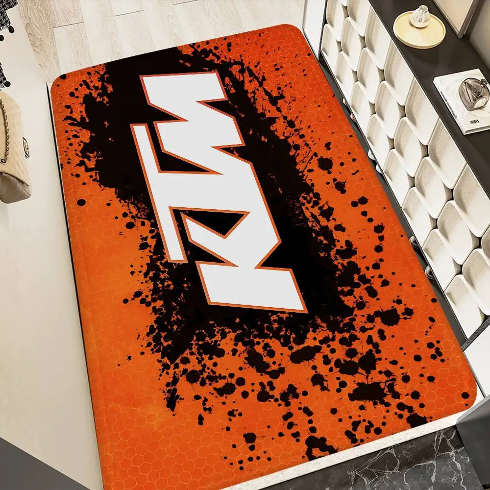 

Brand K-Ktm Luxury Room Mats Anti-slip Absorb Water Long Strip Cushion Bedroon Mat Household Carpets
