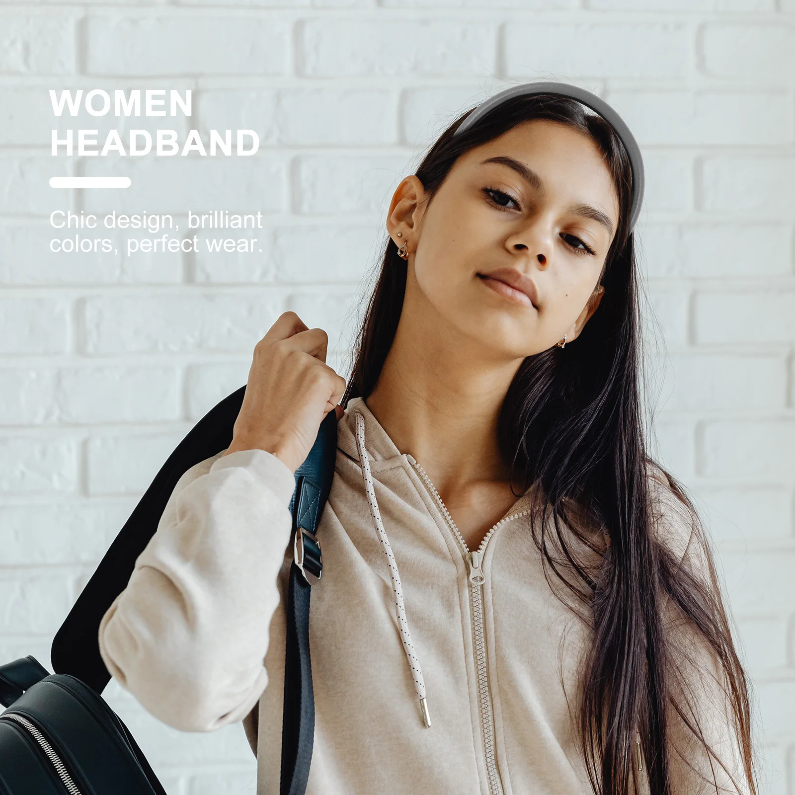 

3pcs Pu Headband Wide Brim Non-Slip For Women Yoga Running Sports Makeup Shower Salon Home Hair Styling Tool