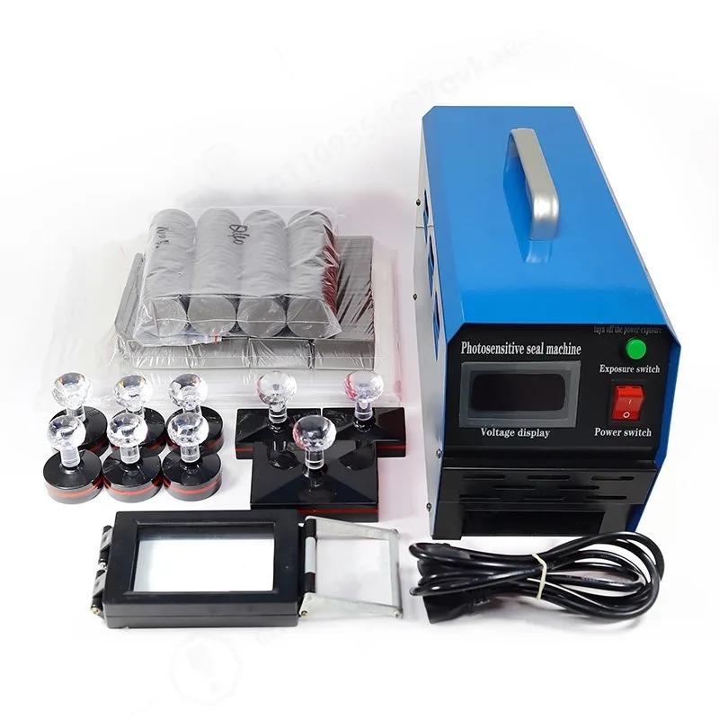 

110V 220V Flash Stamp Making Machine Rubber Pre-inked Flash Stamp Making Machine