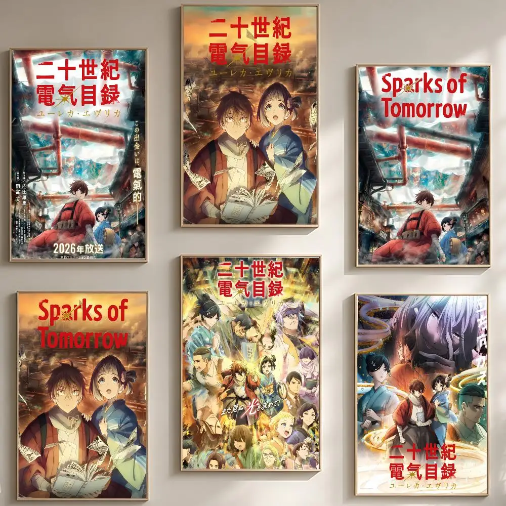 Sci-Fi Drama S-Sparks of Tomorrow Poster Stylish Home Interior Art & Beautiful Room Decoration