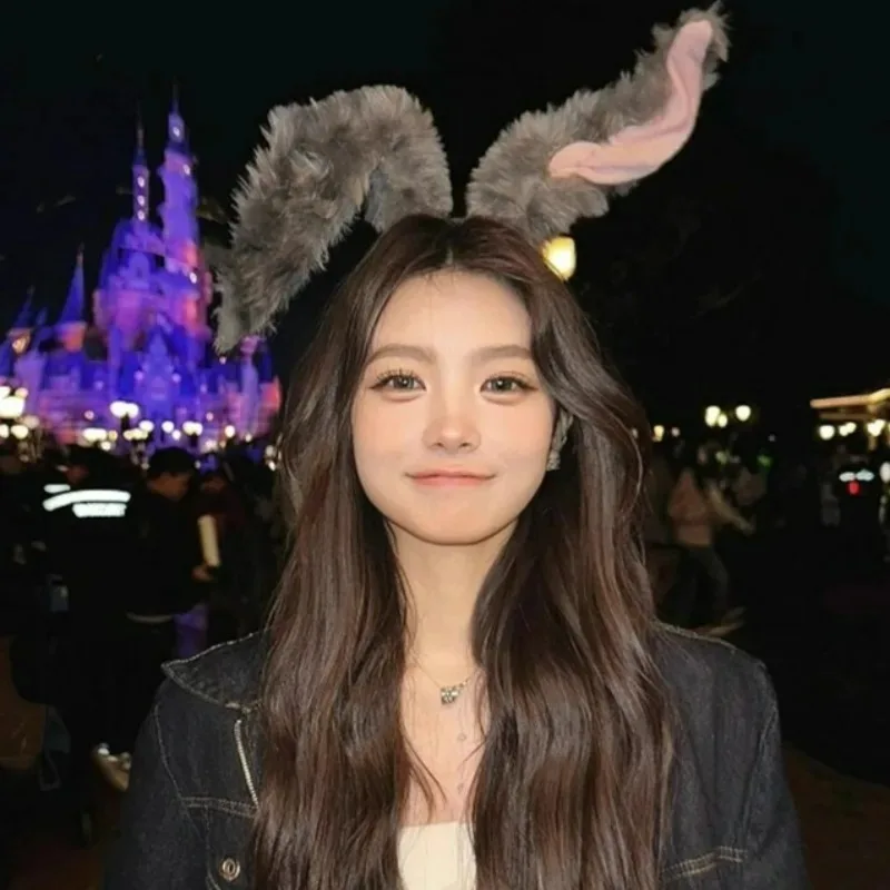 

Kawaii Sweet Plush Rabbit Ears Headbands Cosplay Bunny Girls Photo Prop Party Headwear Cute Bunny Headband Costume Cosplay Gifts