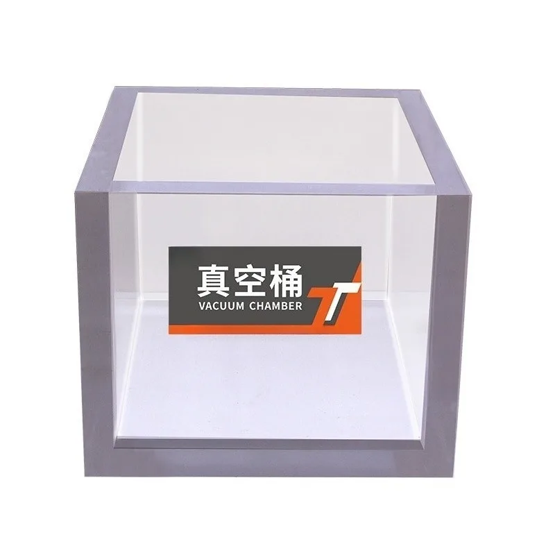 2 Gallon Acrylic Vacuum Chamber Rectangular Oil Degassing Pumping AAAGoods in stock