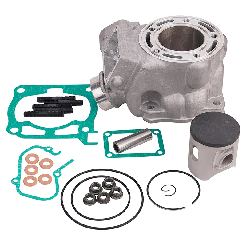 

54mm Motorcycle Air Cylinder Block & Piston & Rings & Head Base Gasket Kit For Yamaha YZ125 YZ 125 1C3-11311-00 1C3-11311-01