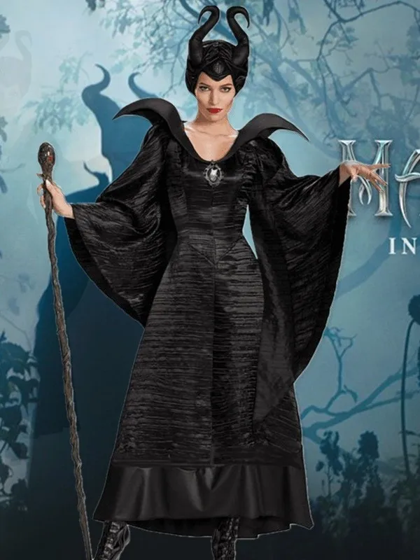 loween S Beau Costume da strega k Strega Role-plang Abbigliamento per spettacoli teatrali Etnico tradizionale cinese da donna...
