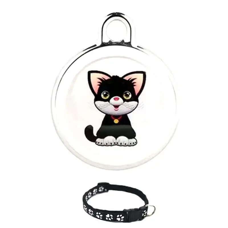 QWE-2X Pet Anti Lost GPS Tracker Bluetooth Smart Wearable Waterproof Locator Real-Time Tracking Collar Find Device,Cat