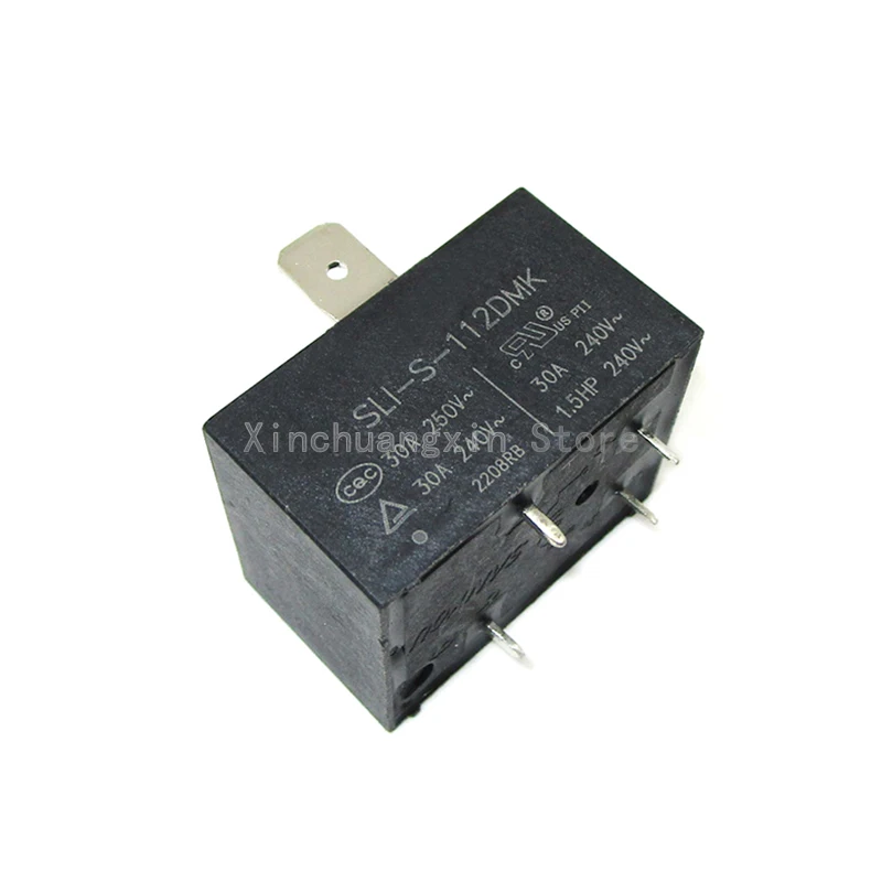 1PCS SLI-S-112DMK 30A12VDC 4 Feet Air Conditioner Water Heater Special Relay Stock MPQ4-S-112D-A 855AWP-1A-C2