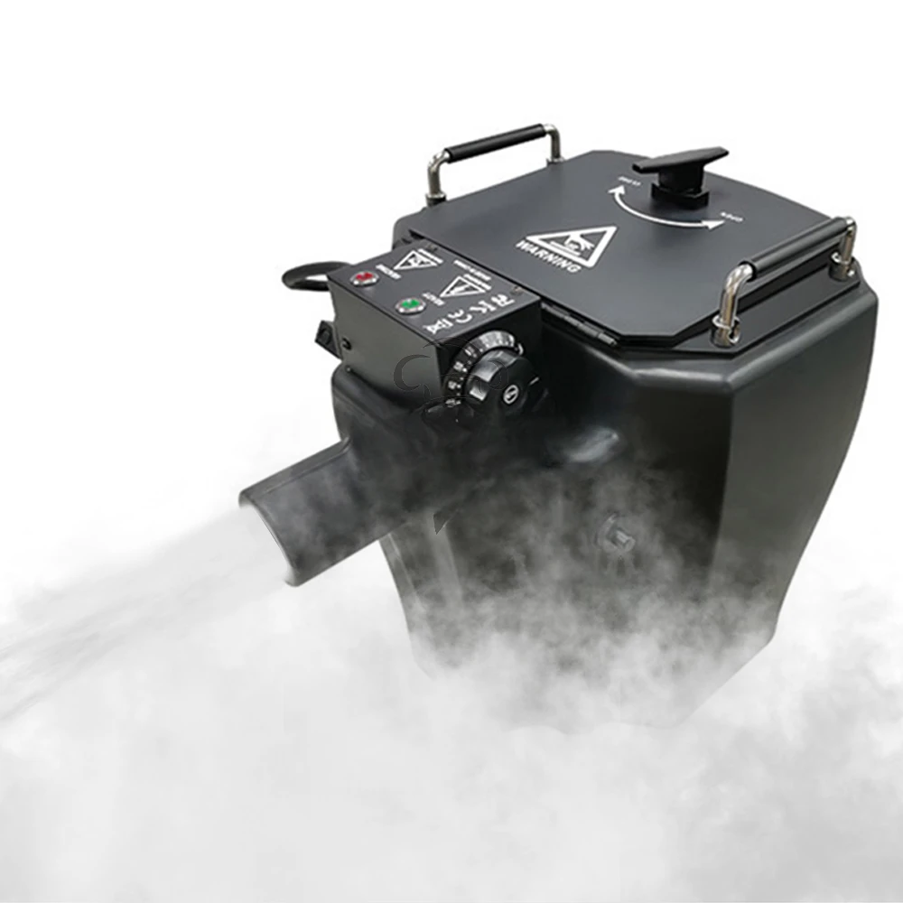 Atmosphere Equipment Low Lying Fog Smog Maker Dry Ice Making Machine for Stage Concert Wedding Party Club