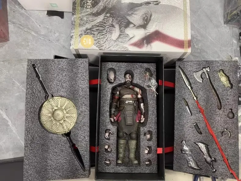 

Worldbox & Onetoys OT019 1/6 Scale Kratos Action Figure - Greek War God Soldier 12 Inch Collectible Toy Model Gift for Men